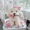 Eternal Flower Teddy Dog Ornaments