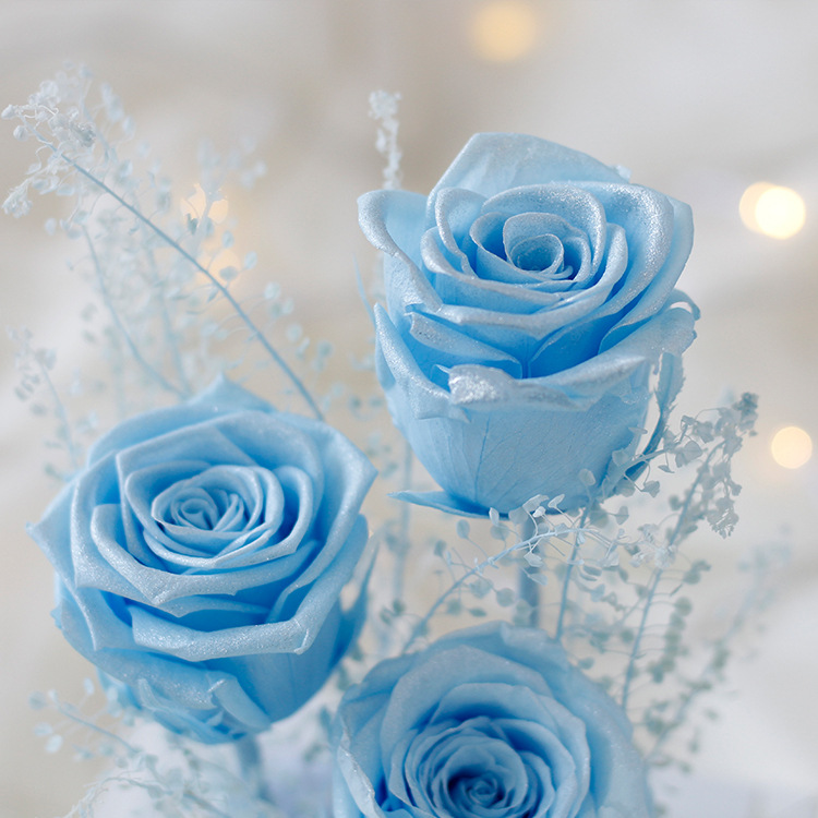 Crystal Love Eternal Flower Wedding Gift
