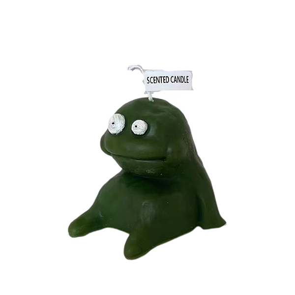 Cute Quirky Clay Figure Candle