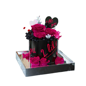 Eternal Flower Cake Birthday Gift