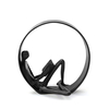Reading Figurines Bookshelf Iron Decorations Objects