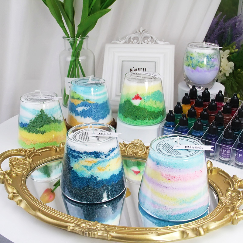 DIY Sand Scented Candle