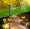 Solar Flame Torch Light Waterproof Outdoor Garden Decorations