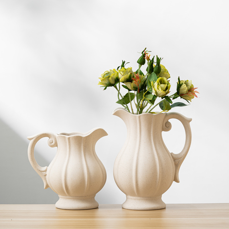 New-style Handle Kettle Ceramic Vase