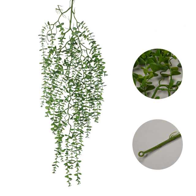 Artificial Hanging Eucalyptus Plants Home Room Wall Decor