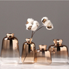 Creative Golden Gradient Glass Vase
