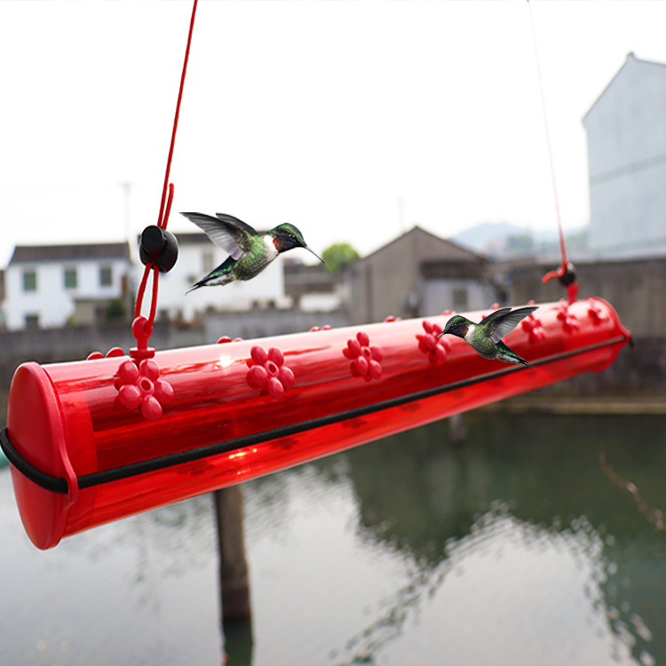 Hummingbird Feeder for Outdoors Hanging Hummingbird Feeder Tube