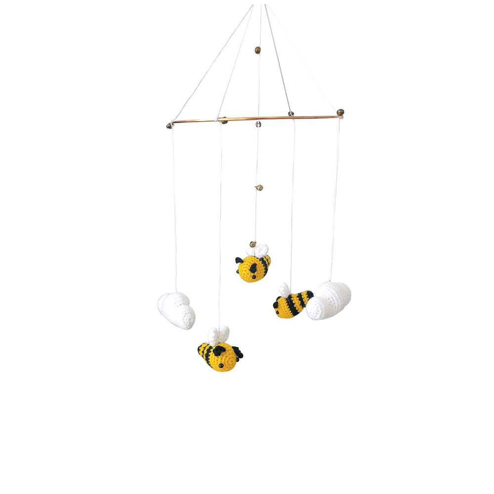 Woven Bee Wall Decor