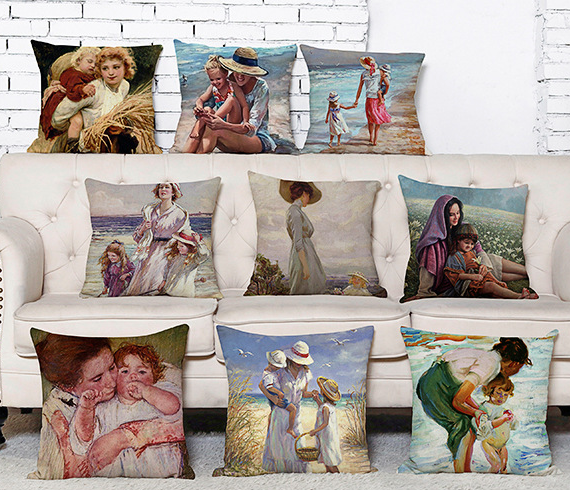 Mother's Day Throw Pillows