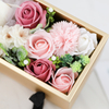 Soap Flower Aromatherapy Candle Gift Set