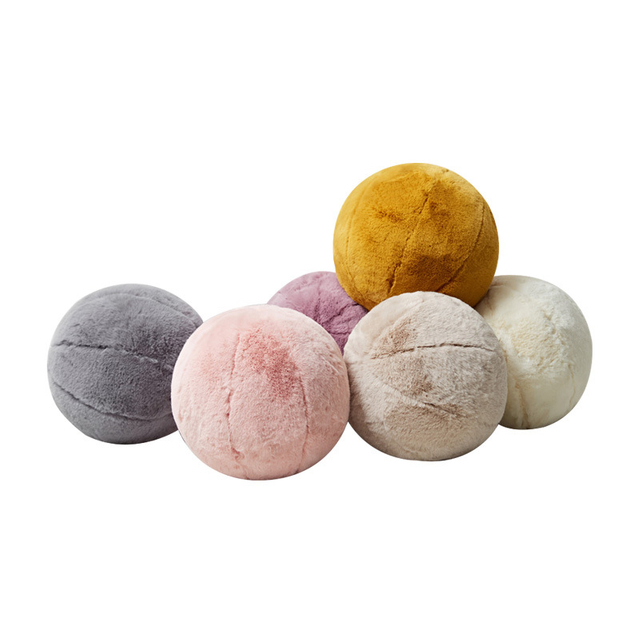 Plush Ball Throw Pillow