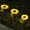 Sunflower Solar Lights Outdoor Garden Decor
