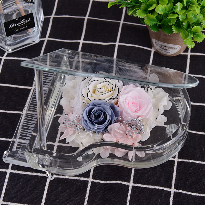 Crystal Piano Forever Flowers