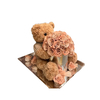 Forever Flower Teddy Bear Hug Bucket