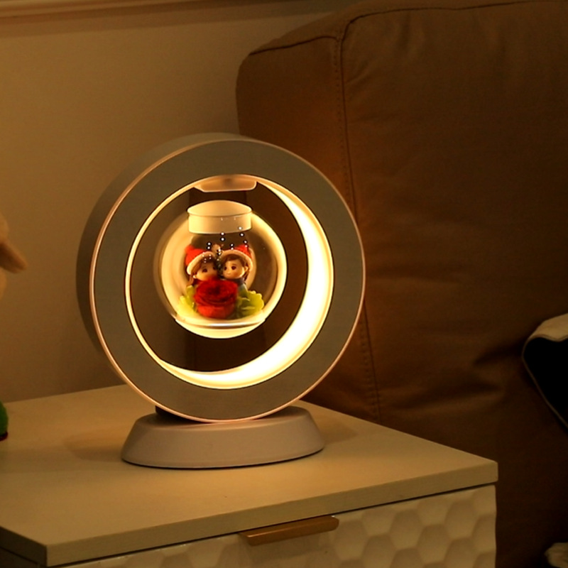 Magnetic Levitation Perpetual Flower Bedside Decoration