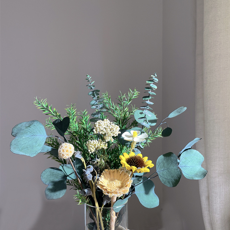 Natural Dried Flower Bouquet Boho Home Decor
