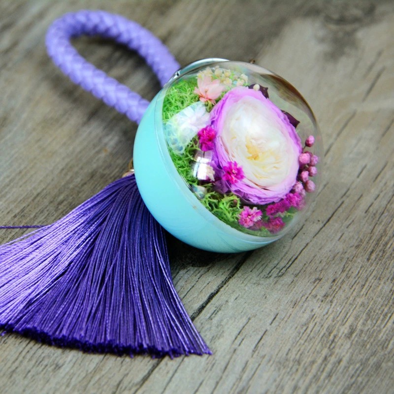 Forever Flower Keychain