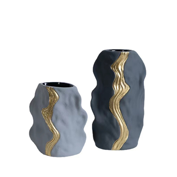 Luxury Geometric Vase Decoration