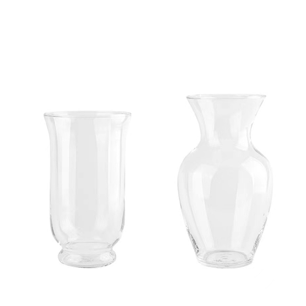 Nordic Ins Style Clear Glass Vase