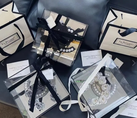 Chanel Shaped Forever Flowers