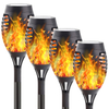 Solar Flame Torch Light Waterproof Outdoor Garden Decorations