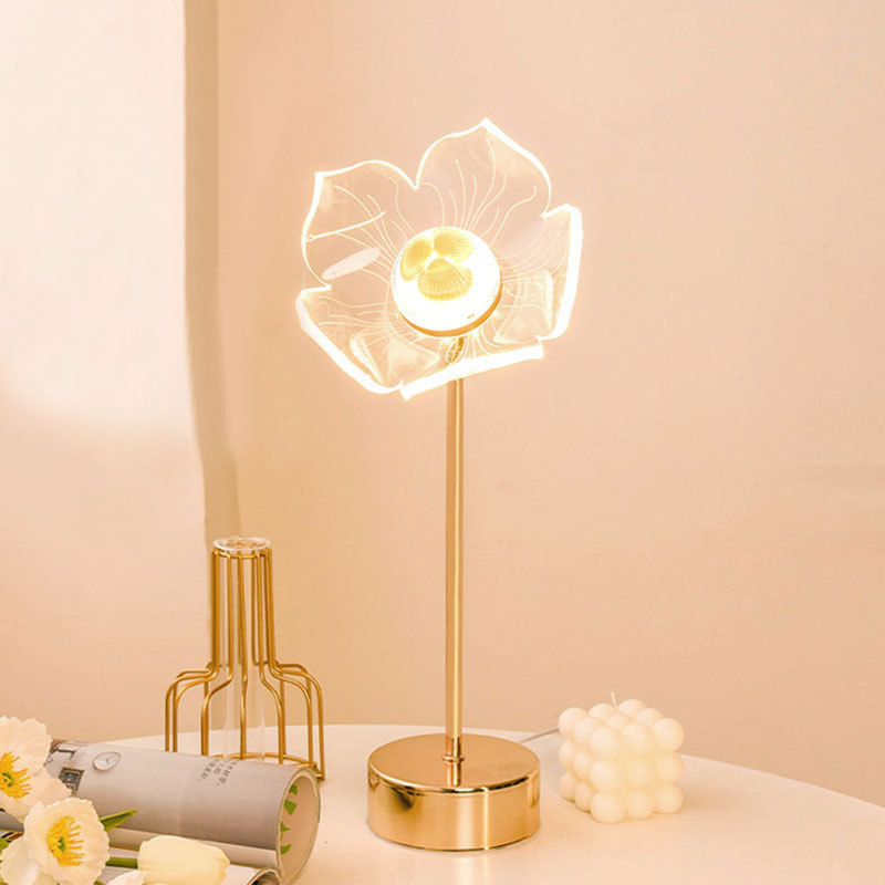 Gold Butterfly Table Lamp