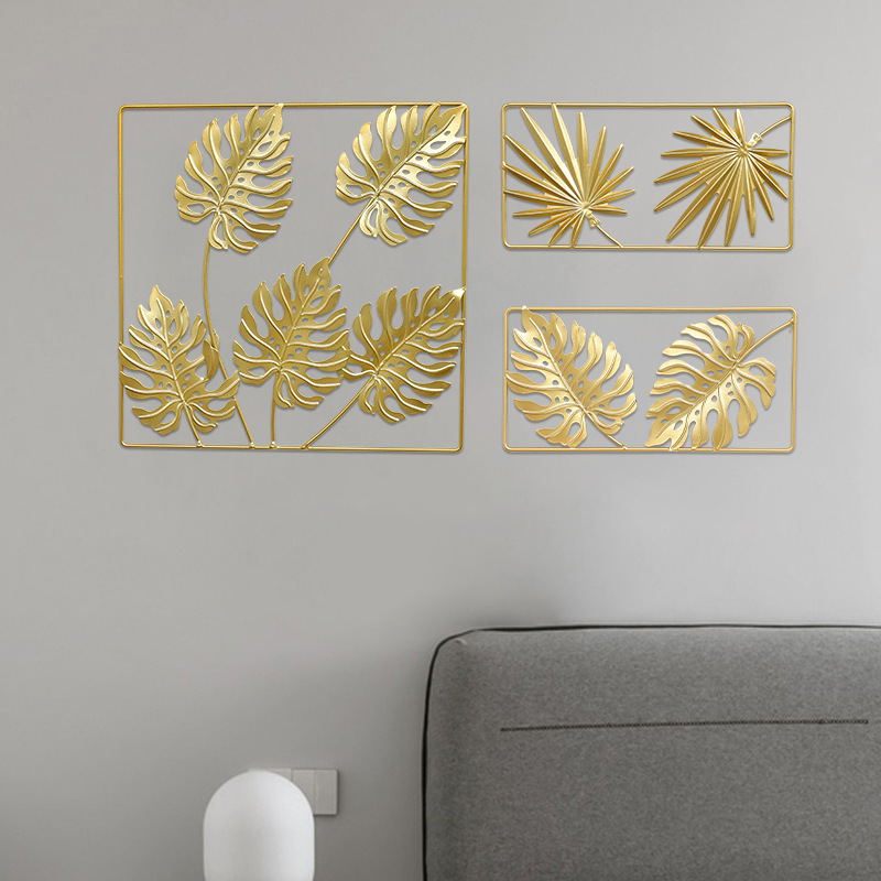 Palm-leaf Iron Wall Decor