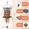 Memorial Sympathy Wind Chimes for Garden Hanging Decor Gifts