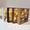 Transparent Dried Flower Photo Frame