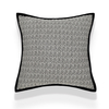 Black Modern Style Throw Pillow