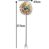 Large Outdoor Metal Peacock Wind Spinner for Yard Garden Decor