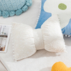 Anomalous Shaped Flower Throw Pillow