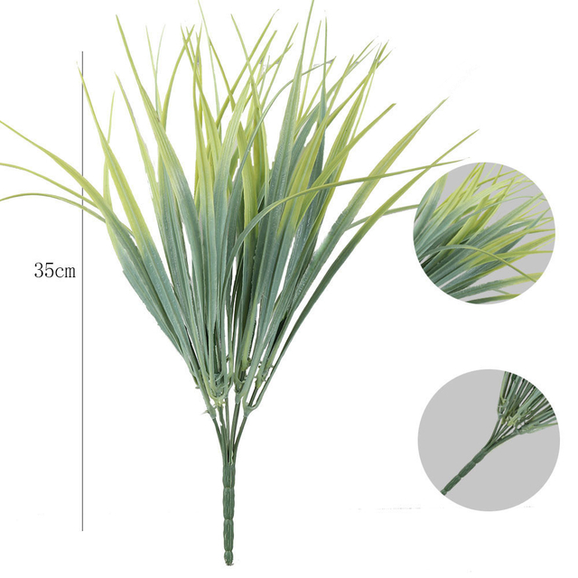 Artificial Grass Fake Plants Outdoor Home Porch Decor