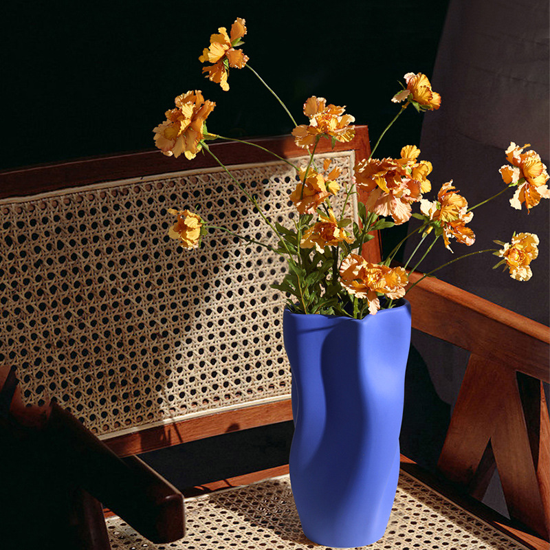 Water Ripples Morandi Ceramic Vase