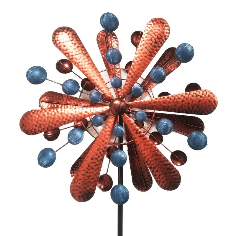 Kinetic Large Metal Wind Spinner Gaden Yard Decorations