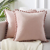 Modern Style Throw Pillow Velvet Ball Cushion 