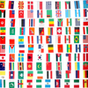 International Countries Flag Bunting Banners for Decorations