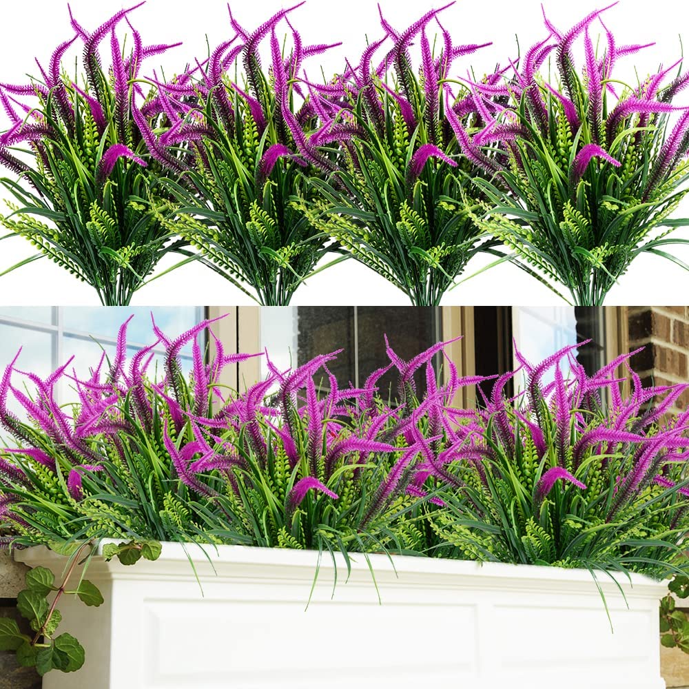 Artificial Flowers Bouquet Rose Garden Outdoor Decor