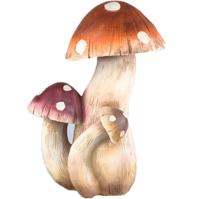 Garden Sculptures Statues Outdoor Resin Simulation Mushroom