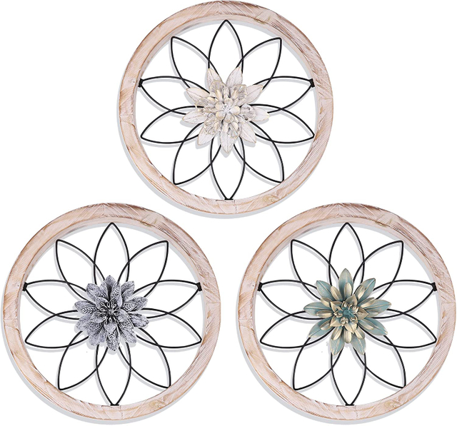 Farmhouse Wall Decor Rustic Home Decor 3 Pieces 