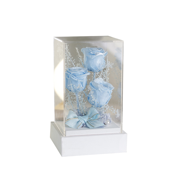 Crystal Love Eternal Flower Wedding Gift