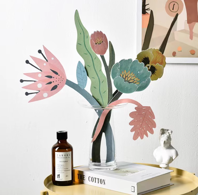 Paper Flowers Scented Aromatherapy Perpetual Flowers