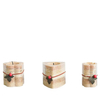 Triangle & Flower Smokeless Scented Candles