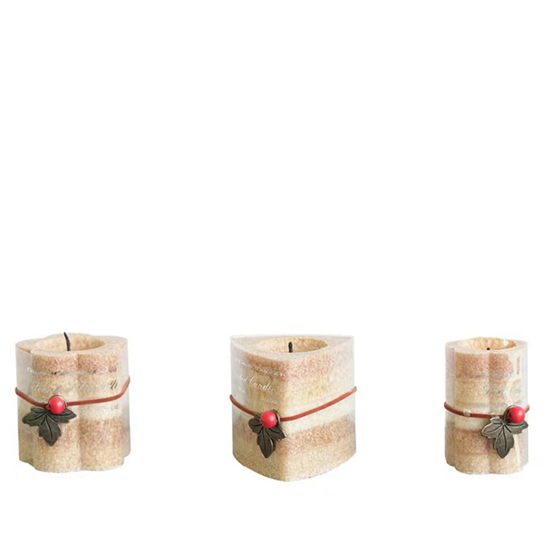 Triangle & Flower Smokeless Scented Candles