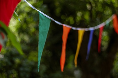 How to Display Your Garden Flag