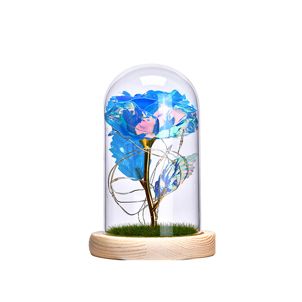 Gold Foil Rose Perpetual Flower