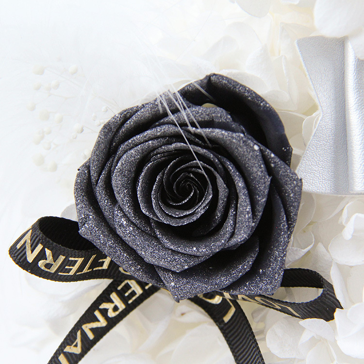 Hydrangea Rose Eternal Flower Bear Decoration