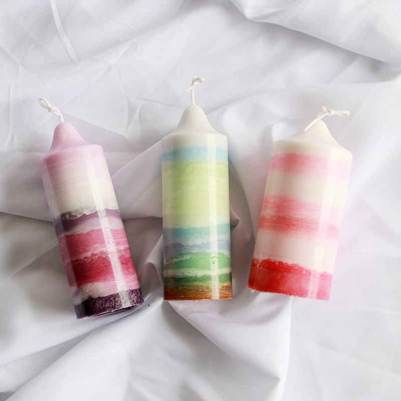 Gradient Craft Candles