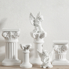 Roman Column Candelabra Cherub Table Decorations
