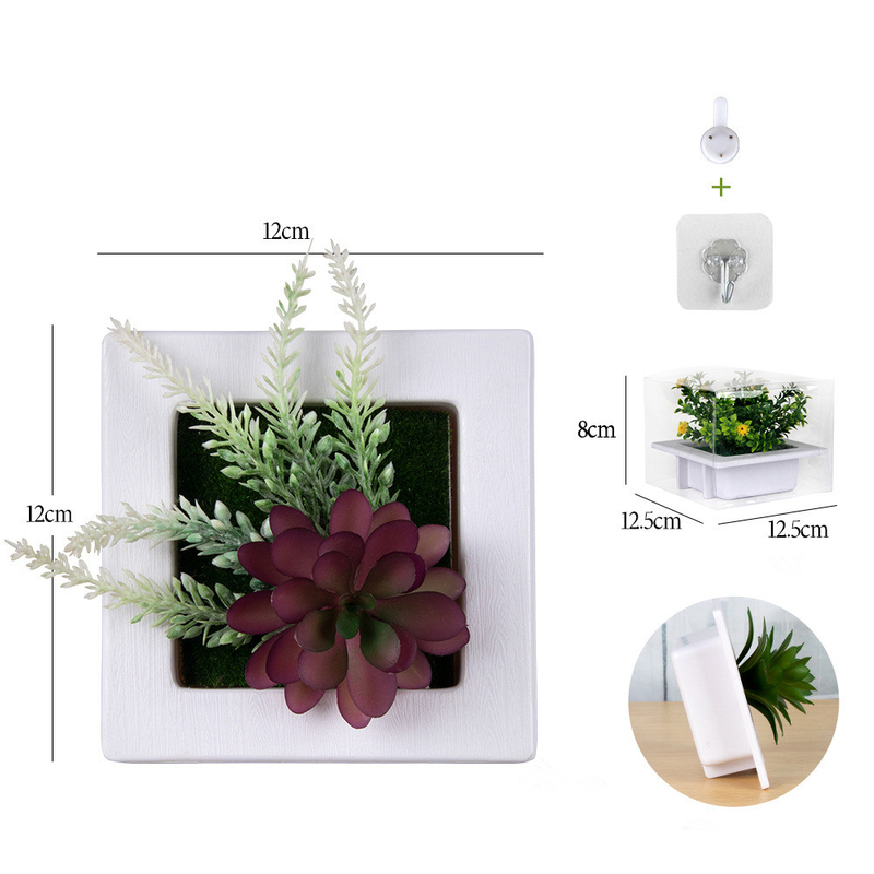 Hanging Wall Artificial Succulent Plants for Home Decor